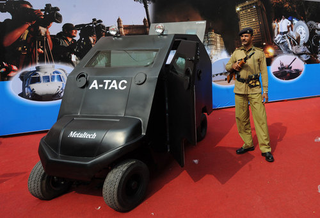 Illustration for article titled ATAC Armored Golf Cart: Prototype Photos